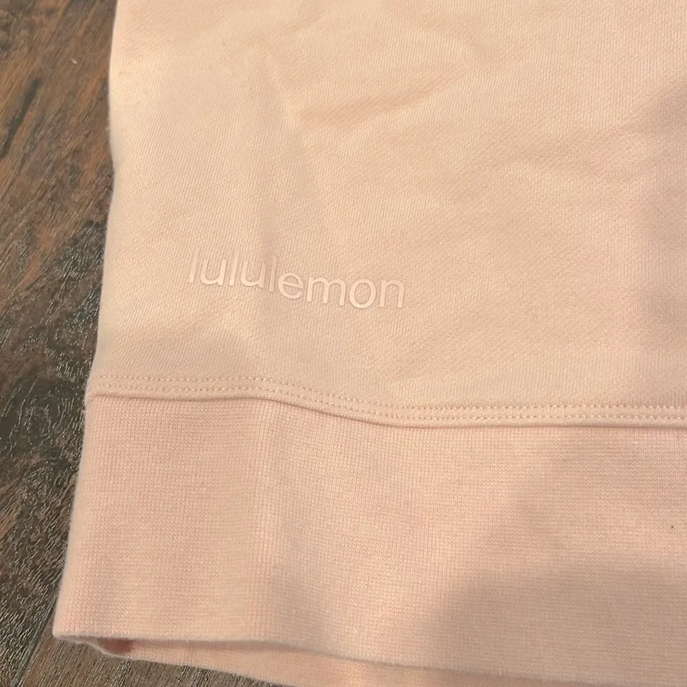 Lululemon‎ light pink oversized crewneck sweatshirt size 4 in EUC